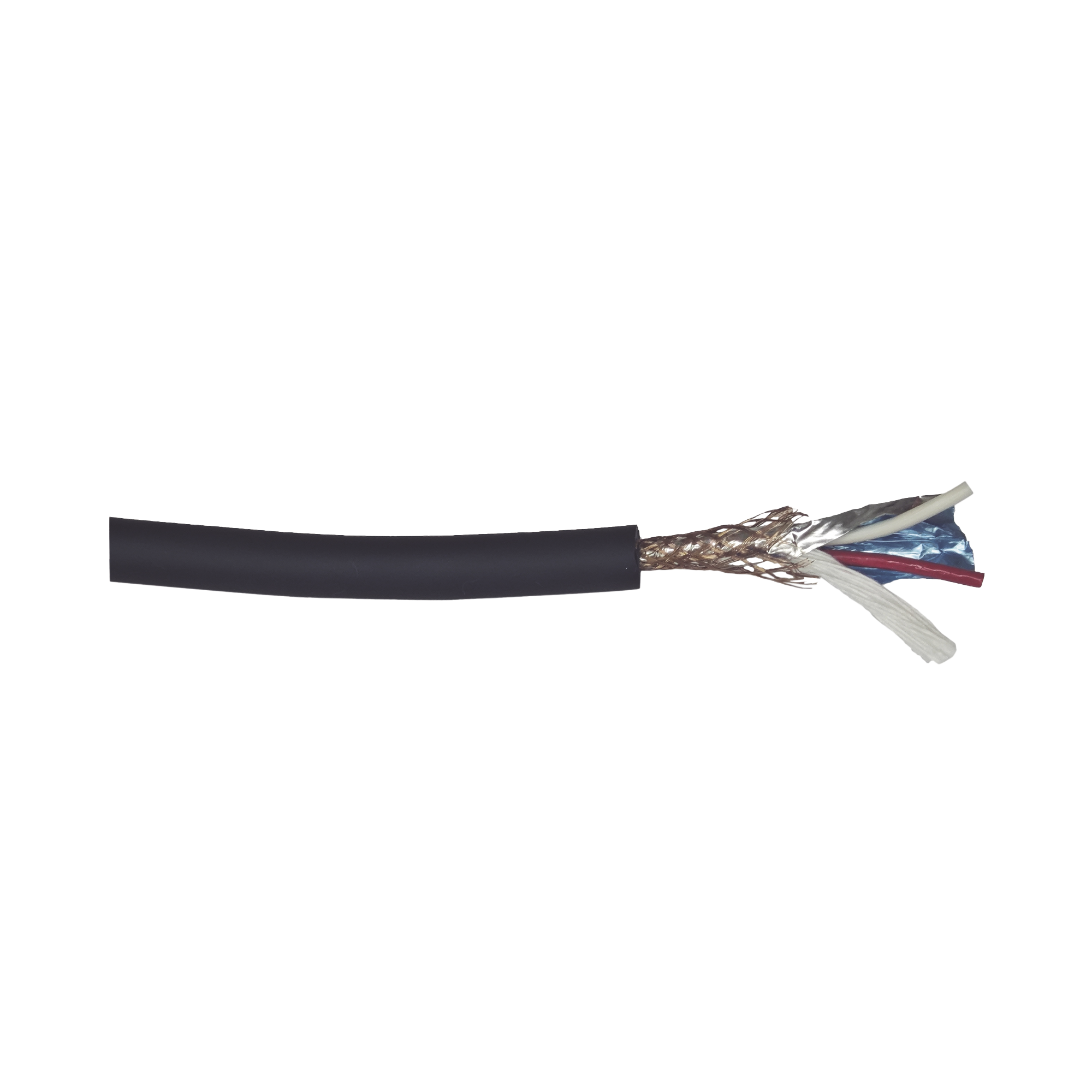 EP-2202-MIC-100M|Cable para Micr??fono de 100 Metros / Compatible con Conectores XLR,  6.5 mm, 3.5 mm y RCA / Alta Fidelidad / Cable Profesional de ALTA FIDELIDAD 100% Cobre / Color Negro